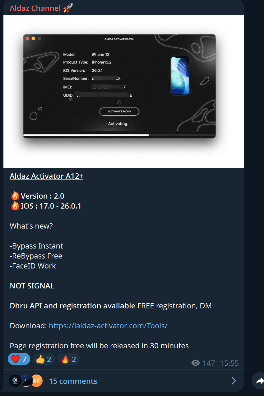 How to Bypass Your A12 Device With iAldaz (FOR FREE!)